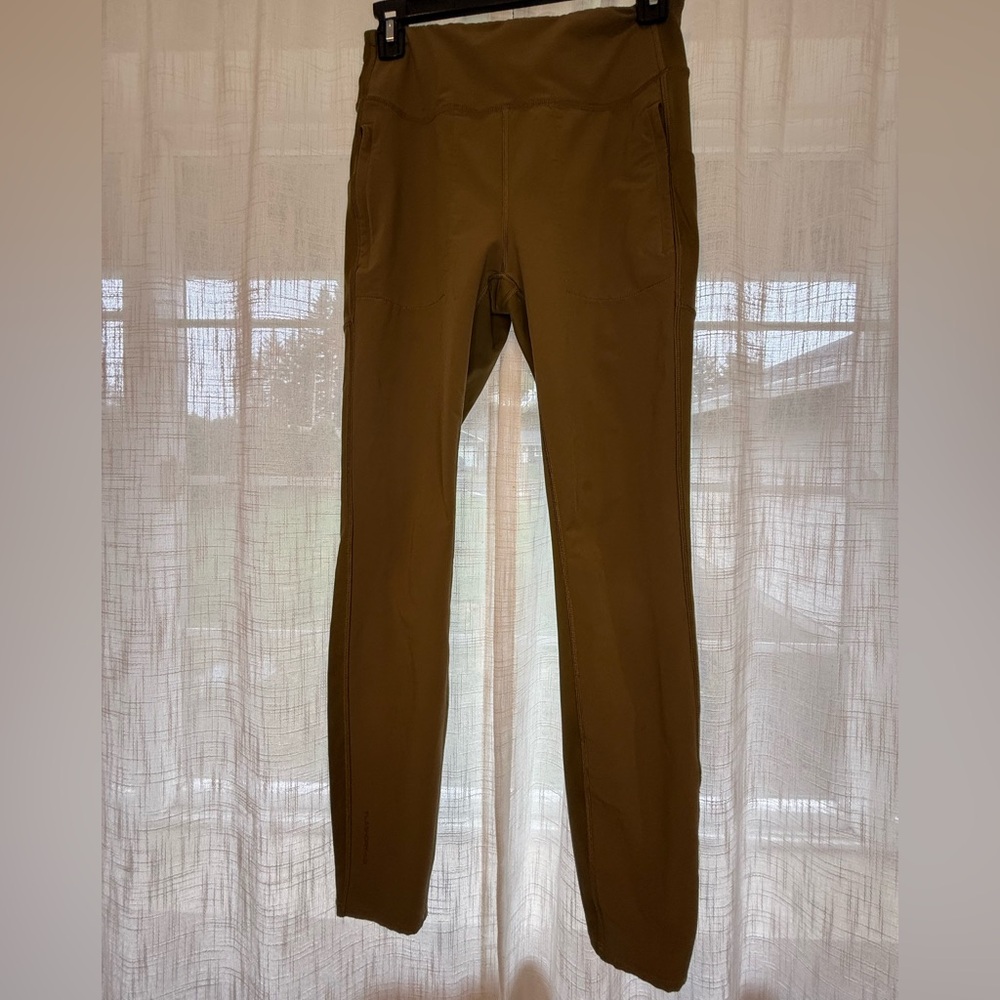 The North Face women's bride way hybrid tights leggings NF0A7ULY green FlashDry